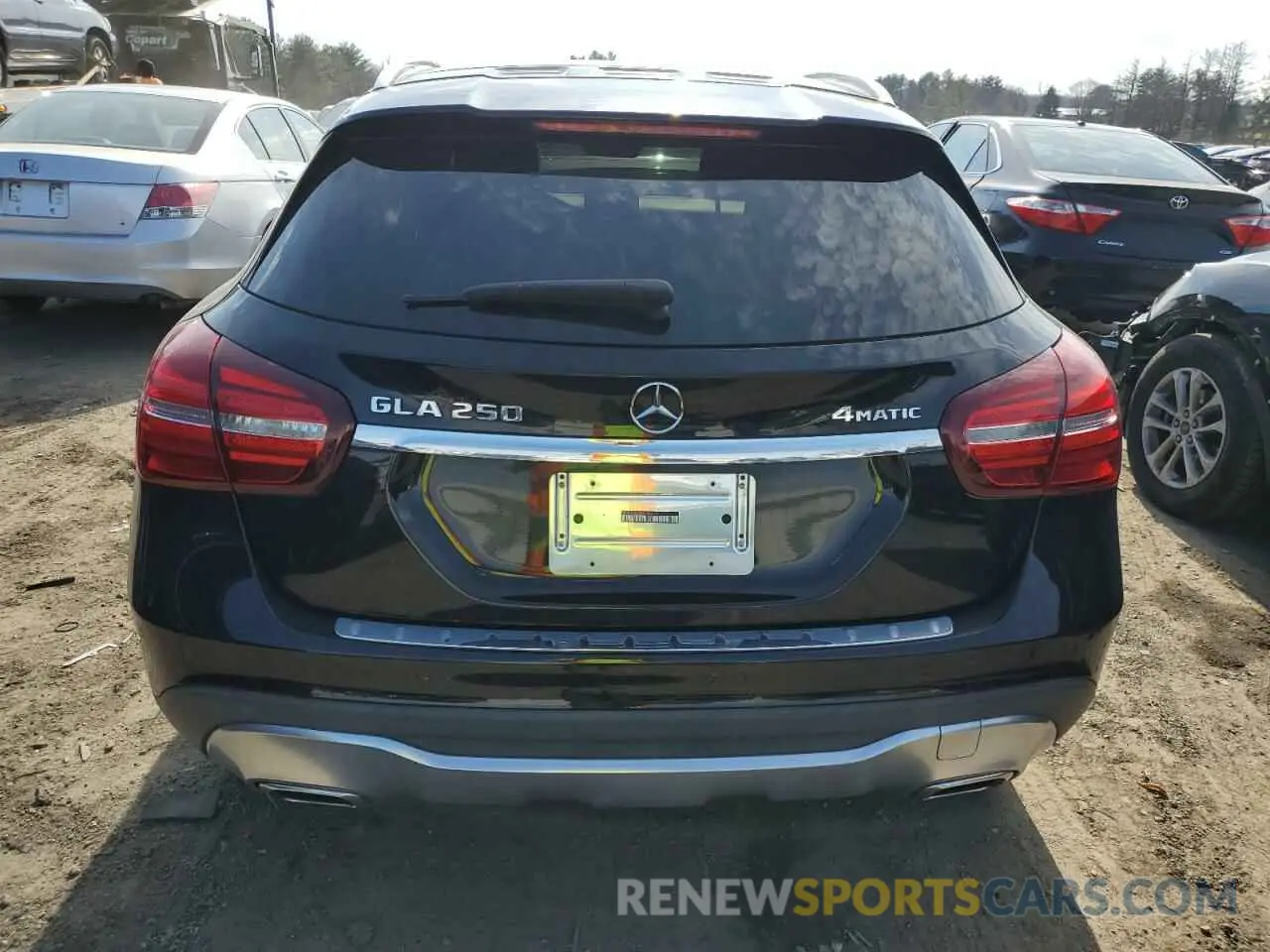 6 Photograph of a damaged car WDCTG4GB0LJ664301 MERCEDES-BENZ GLA-CLASS 2020