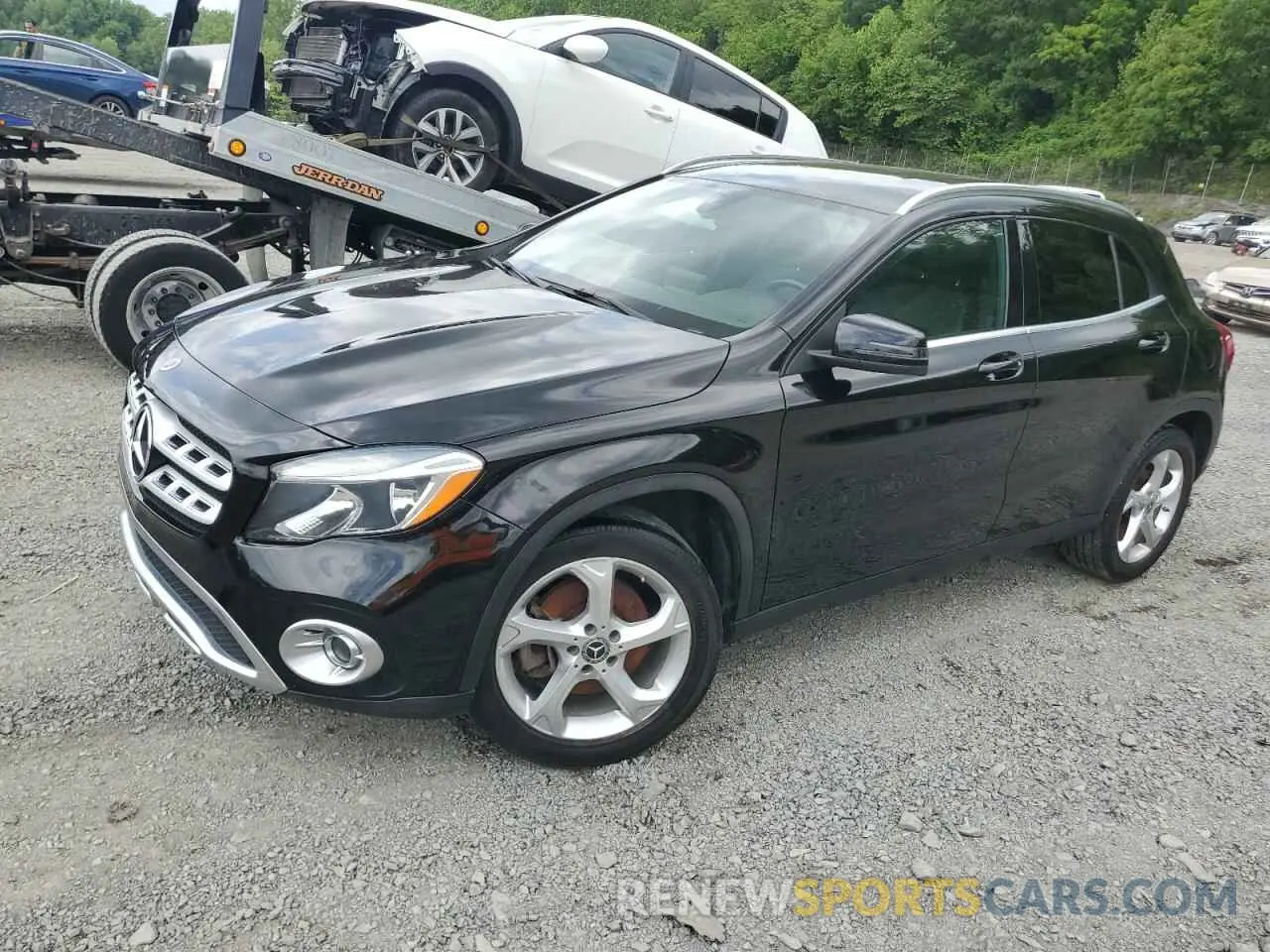 1 Фотография поврежденного автомобиля WDCTG4GB2LU026713 MERCEDES-BENZ GLA-CLASS 2020