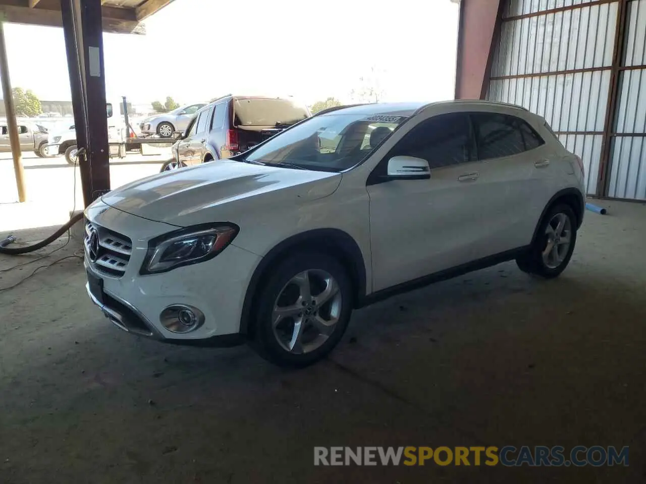 1 Фотография поврежденного автомобиля WDCTG4GB3LJ687832 MERCEDES-BENZ GLA-CLASS 2020