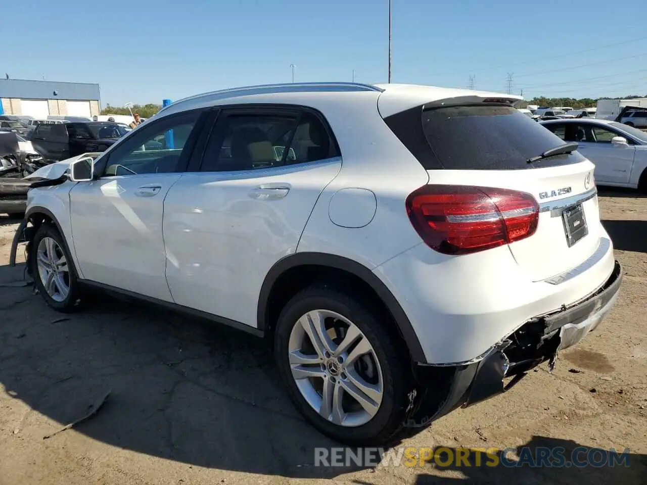 2 Фотография поврежденного автомобиля WDCTG4GB5LU024972 MERCEDES-BENZ GLA-CLASS 2020