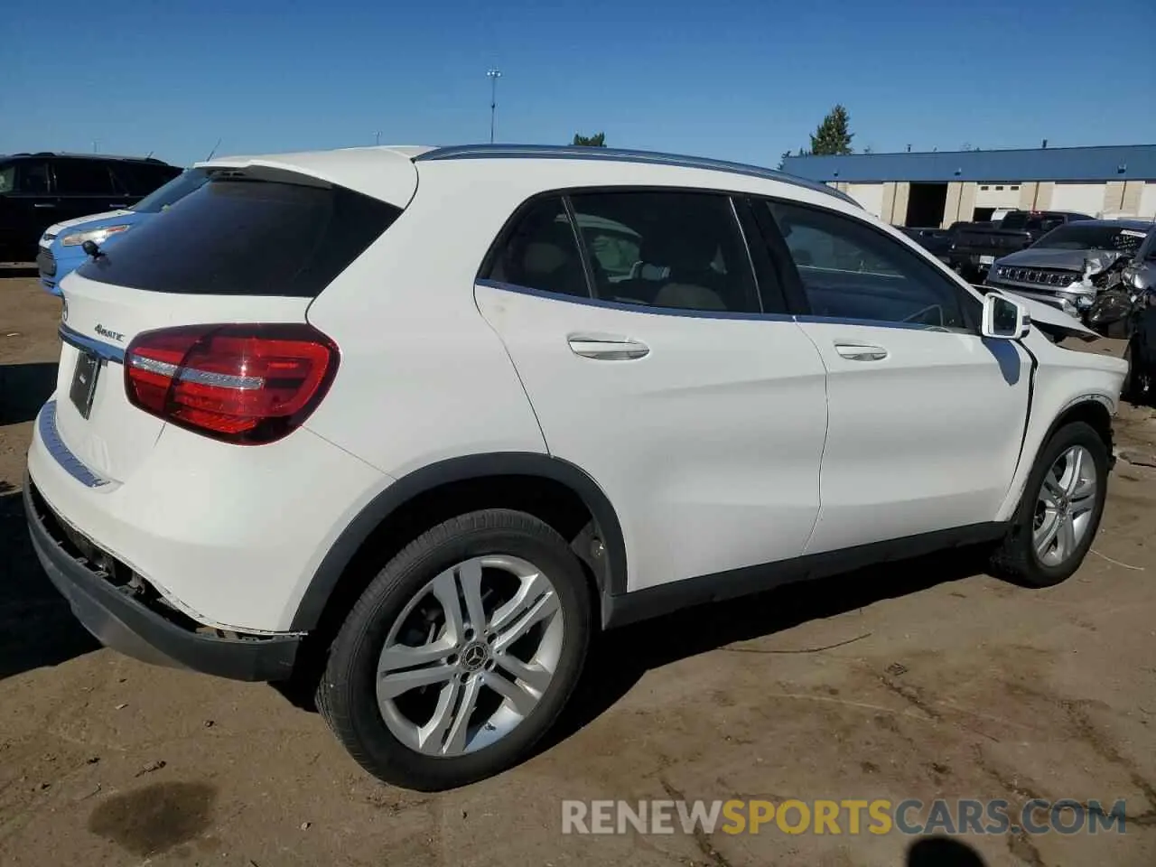 3 Фотография поврежденного автомобиля WDCTG4GB5LU024972 MERCEDES-BENZ GLA-CLASS 2020