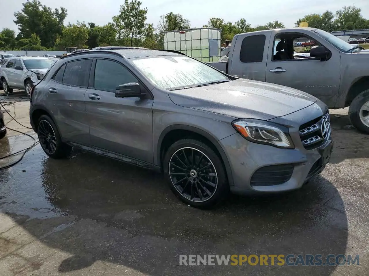4 Фотография поврежденного автомобиля WDCTG4GB8LJ664191 MERCEDES-BENZ GLA-CLASS 2020