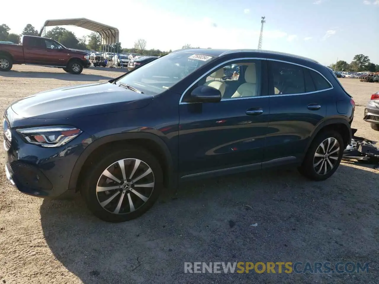 1 Photograph of a damaged car W1N4N4GB0MJ192319 MERCEDES-BENZ GLA-CLASS 2021