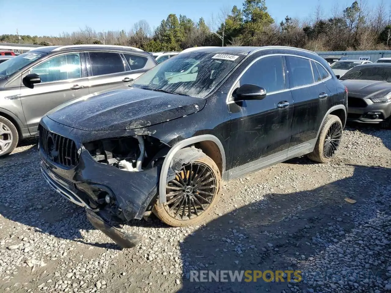 1 Photograph of a damaged car W1N4N4GB0MJ208969 MERCEDES-BENZ GLA-CLASS 2021
