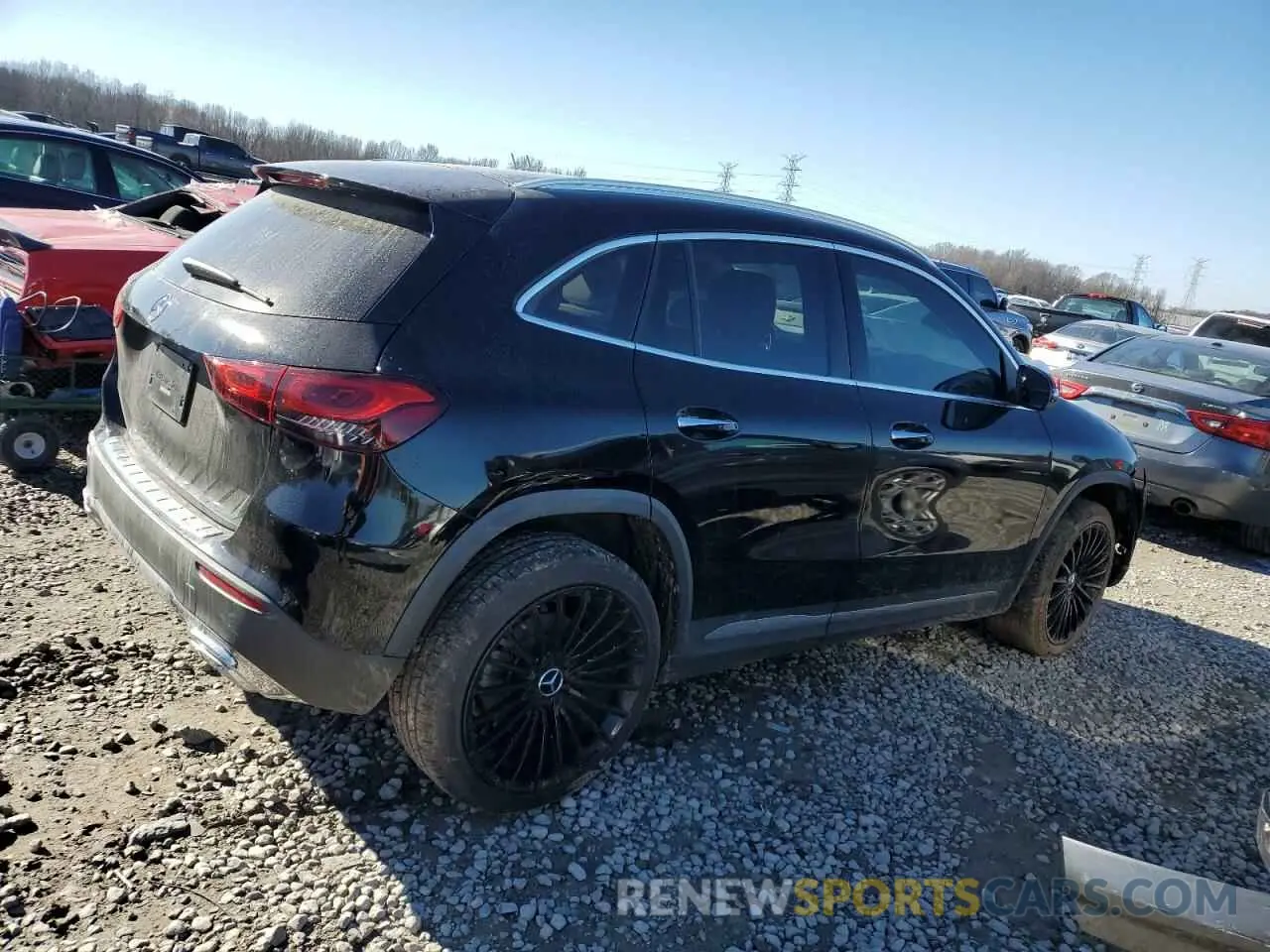 3 Photograph of a damaged car W1N4N4GB0MJ208969 MERCEDES-BENZ GLA-CLASS 2021