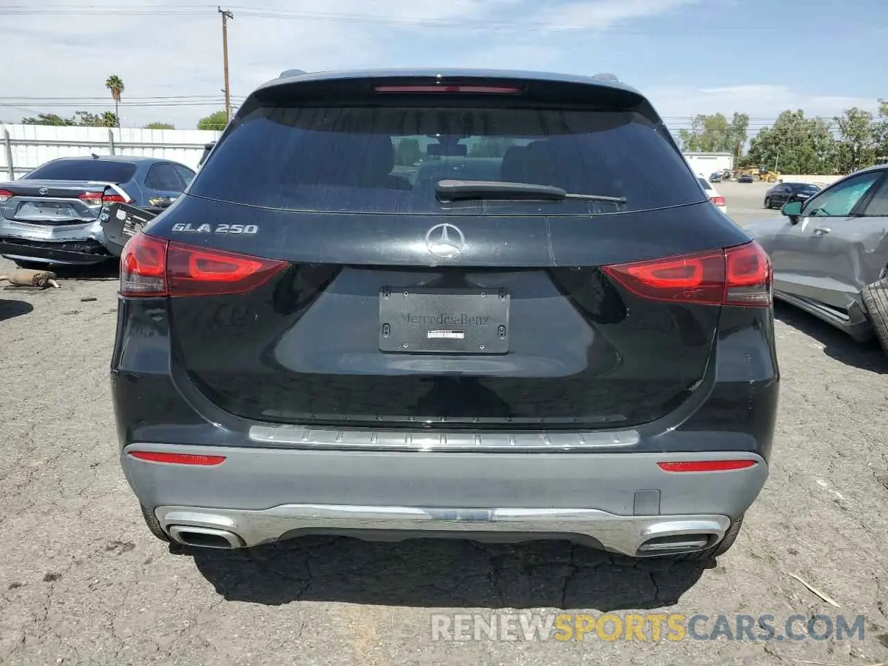 6 Photograph of a damaged car W1N4N4GB2MJ187672 MERCEDES-BENZ GLA-CLASS 2021