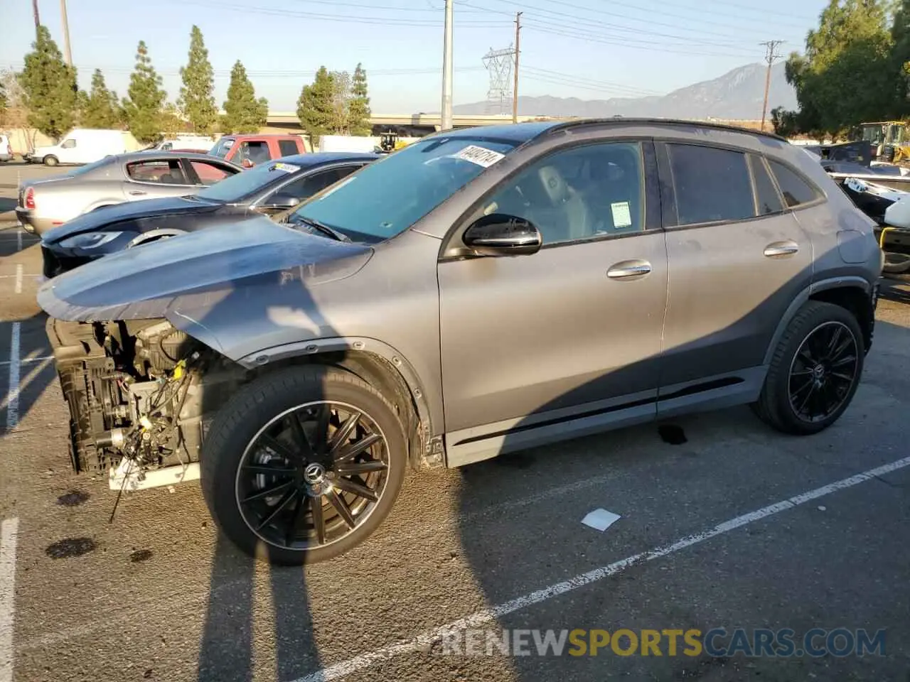 1 Photograph of a damaged car W1N4N4GB3MJ135922 MERCEDES-BENZ GLA-CLASS 2021