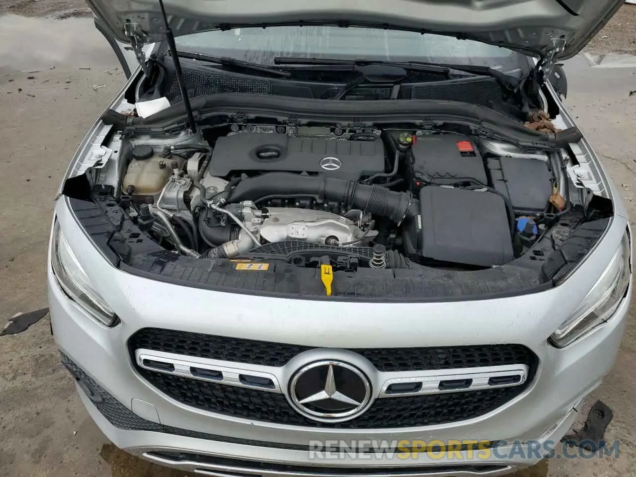 12 Photograph of a damaged car W1N4N4GB4MJ151711 MERCEDES-BENZ GLA-CLASS 2021