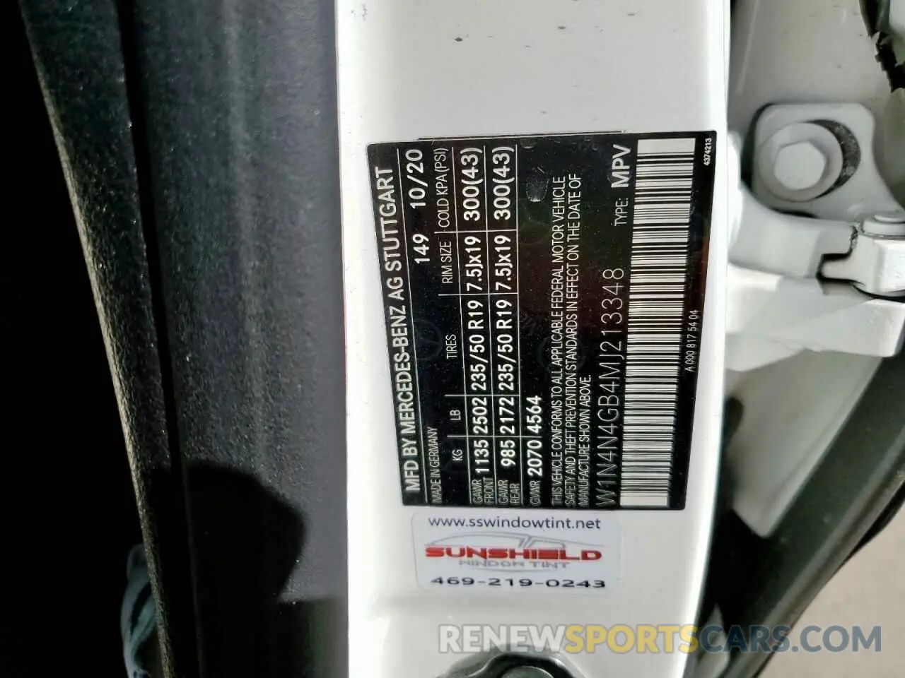 14 Photograph of a damaged car W1N4N4GB4MJ213348 MERCEDES-BENZ GLA-CLASS 2021