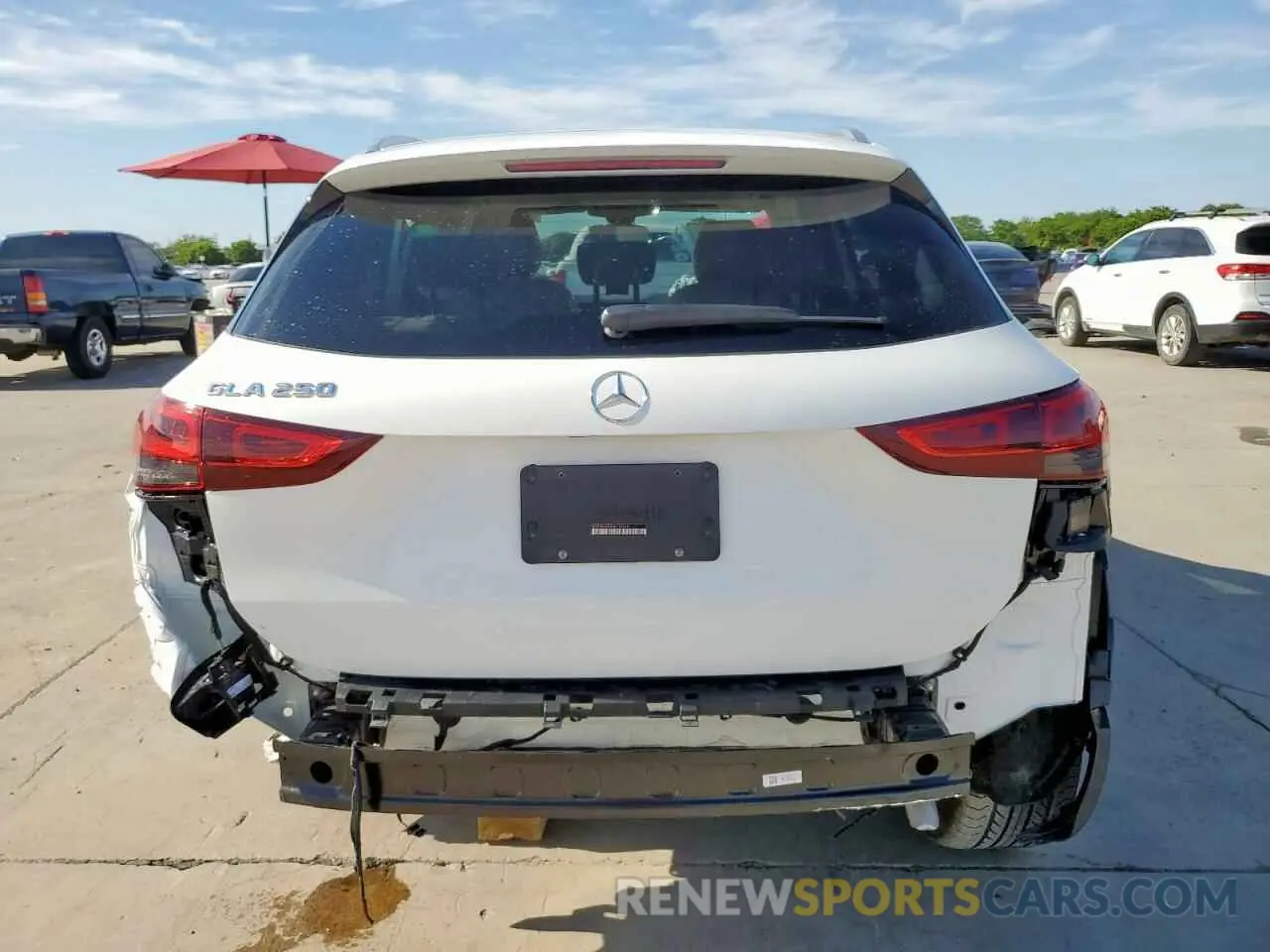 6 Photograph of a damaged car W1N4N4GB4MJ213348 MERCEDES-BENZ GLA-CLASS 2021