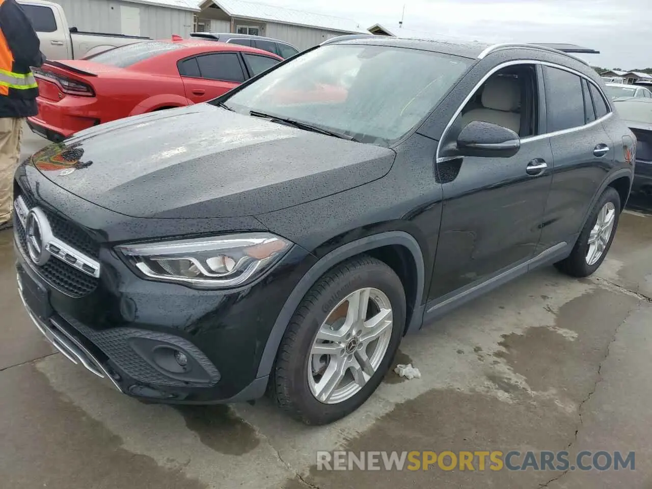 1 Photograph of a damaged car W1N4N4GB4MJ277082 MERCEDES-BENZ GLA-CLASS 2021