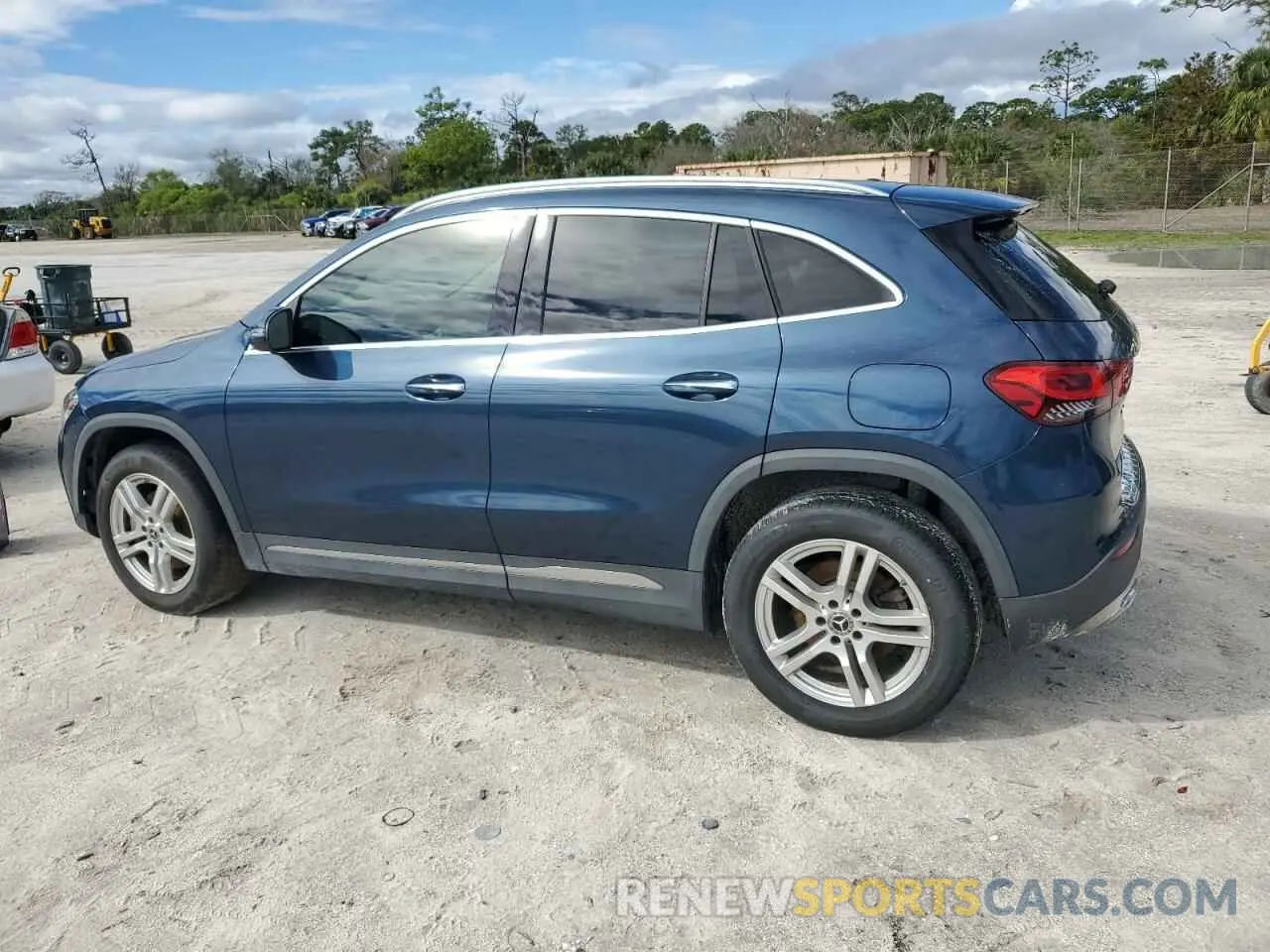 2 Фотография поврежденного автомобиля W1N4N4GB5MJ204805 MERCEDES-BENZ GLA-CLASS 2021