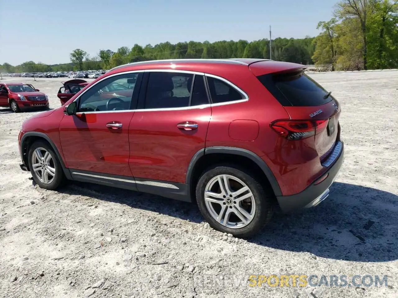 2 Photograph of a damaged car W1N4N4GB5MJ303530 MERCEDES-BENZ GLA-CLASS 2021