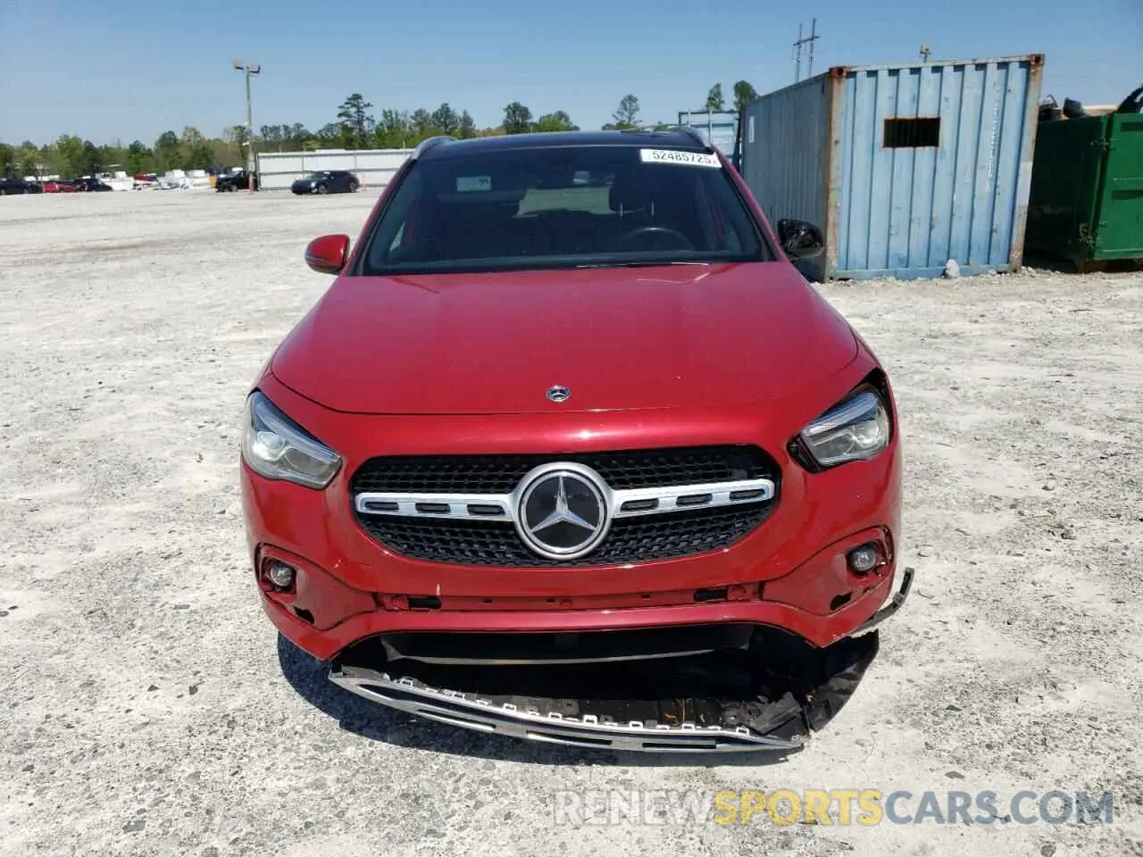 5 Photograph of a damaged car W1N4N4GB5MJ303530 MERCEDES-BENZ GLA-CLASS 2021