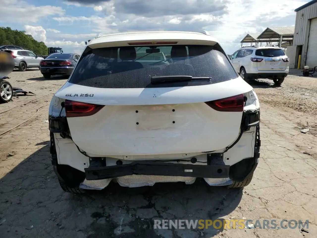 6 Photograph of a damaged car W1N4N4GB6MJ120203 MERCEDES-BENZ GLA-CLASS 2021