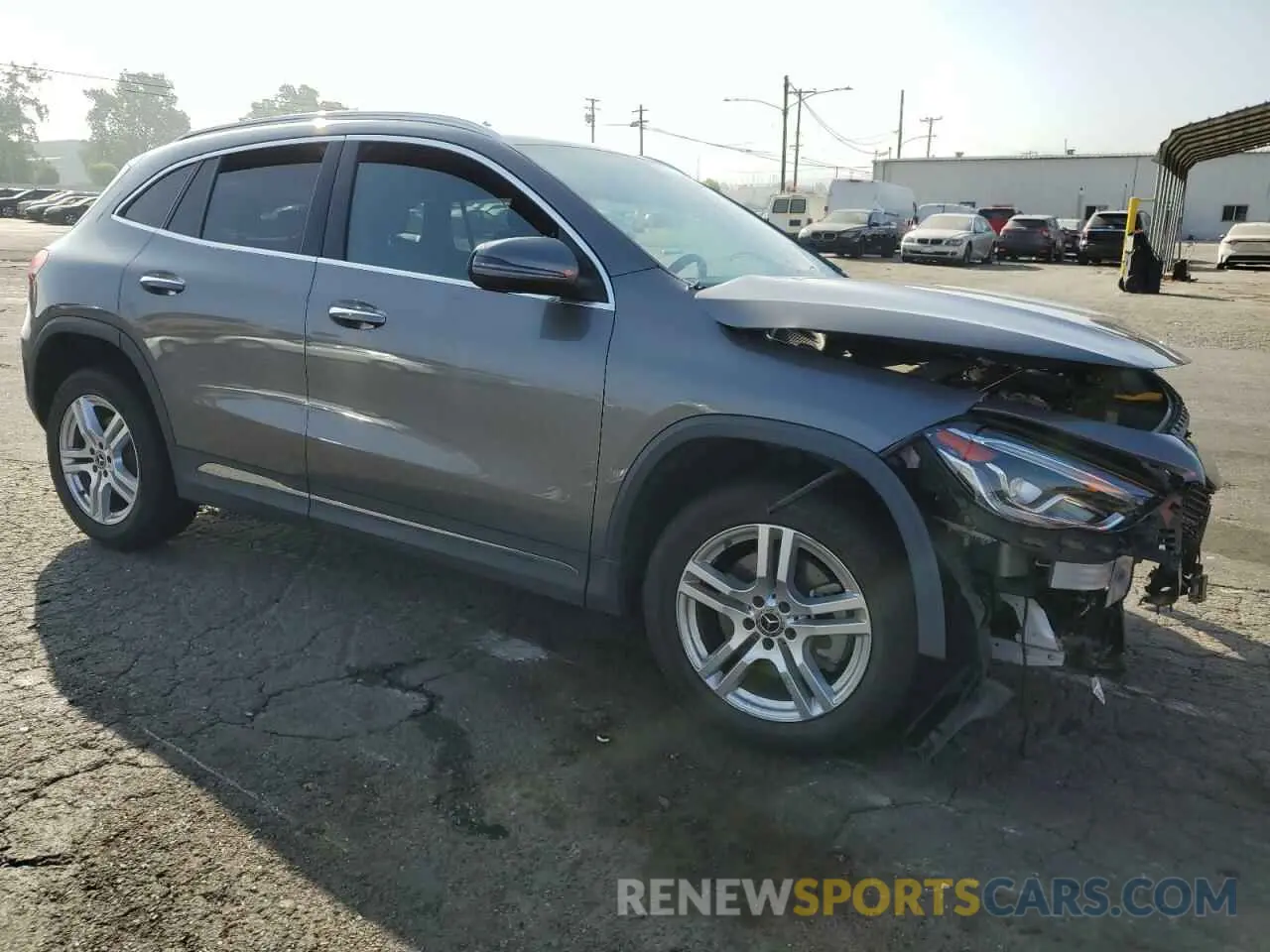 4 Photograph of a damaged car W1N4N4GB6MJ189960 MERCEDES-BENZ GLA-CLASS 2021