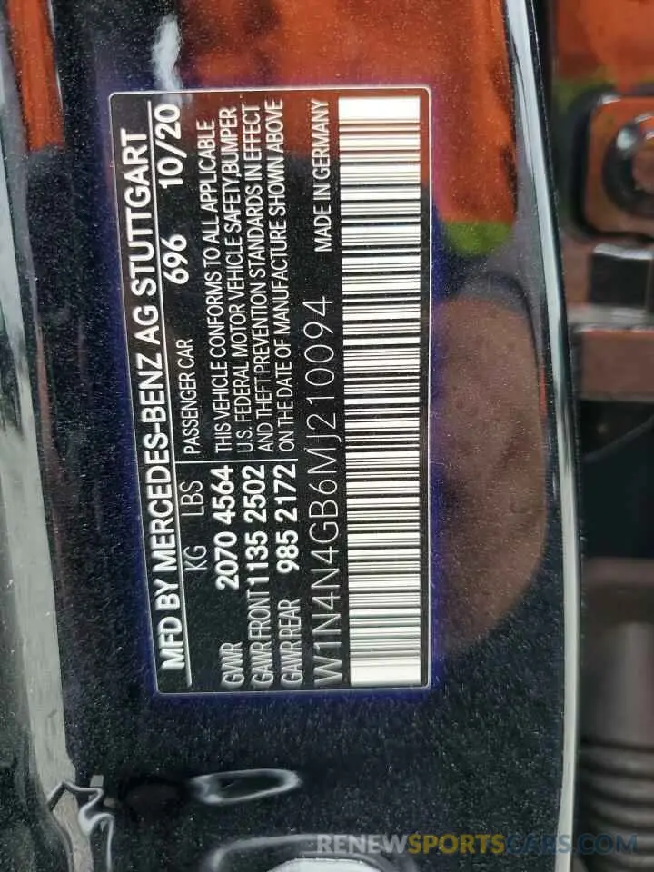 13 Фотография поврежденного автомобиля W1N4N4GB6MJ210094 MERCEDES-BENZ GLA-CLASS 2021