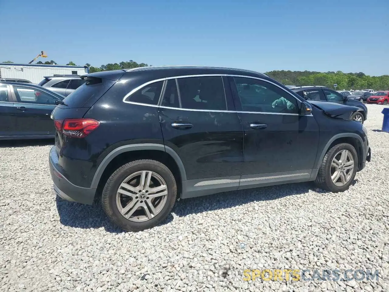 3 Фотография поврежденного автомобиля W1N4N4GB7MJ158409 MERCEDES-BENZ GLA-CLASS 2021