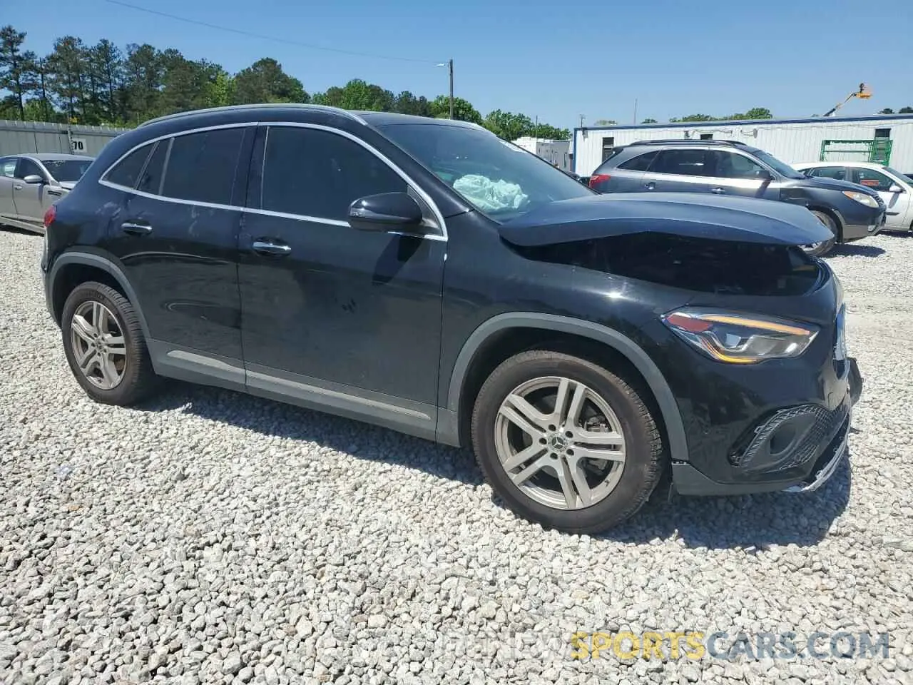 4 Фотография поврежденного автомобиля W1N4N4GB7MJ158409 MERCEDES-BENZ GLA-CLASS 2021