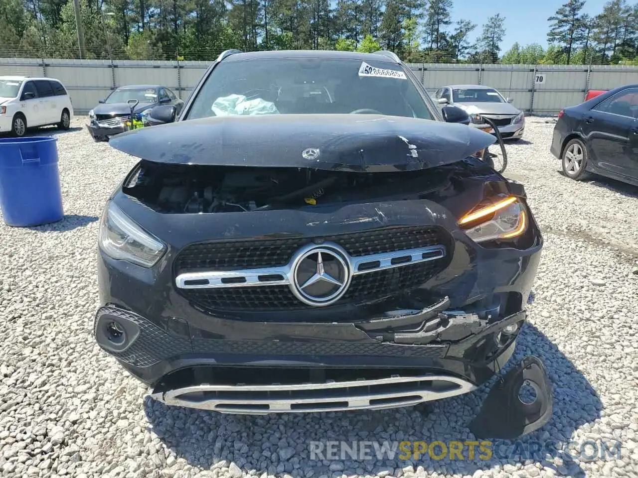 5 Фотография поврежденного автомобиля W1N4N4GB7MJ158409 MERCEDES-BENZ GLA-CLASS 2021
