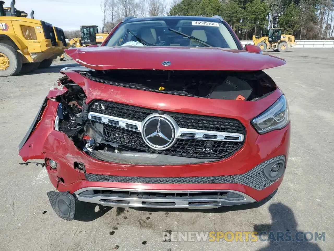 5 Фотография поврежденного автомобиля W1N4N4GB9MJ244837 MERCEDES-BENZ GLA-CLASS 2021