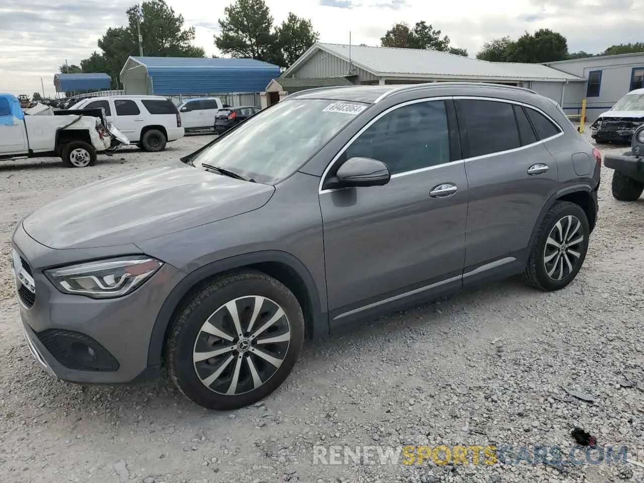 1 Photograph of a damaged car W1N4N4HB1MJ115117 MERCEDES-BENZ GLA-CLASS 2021