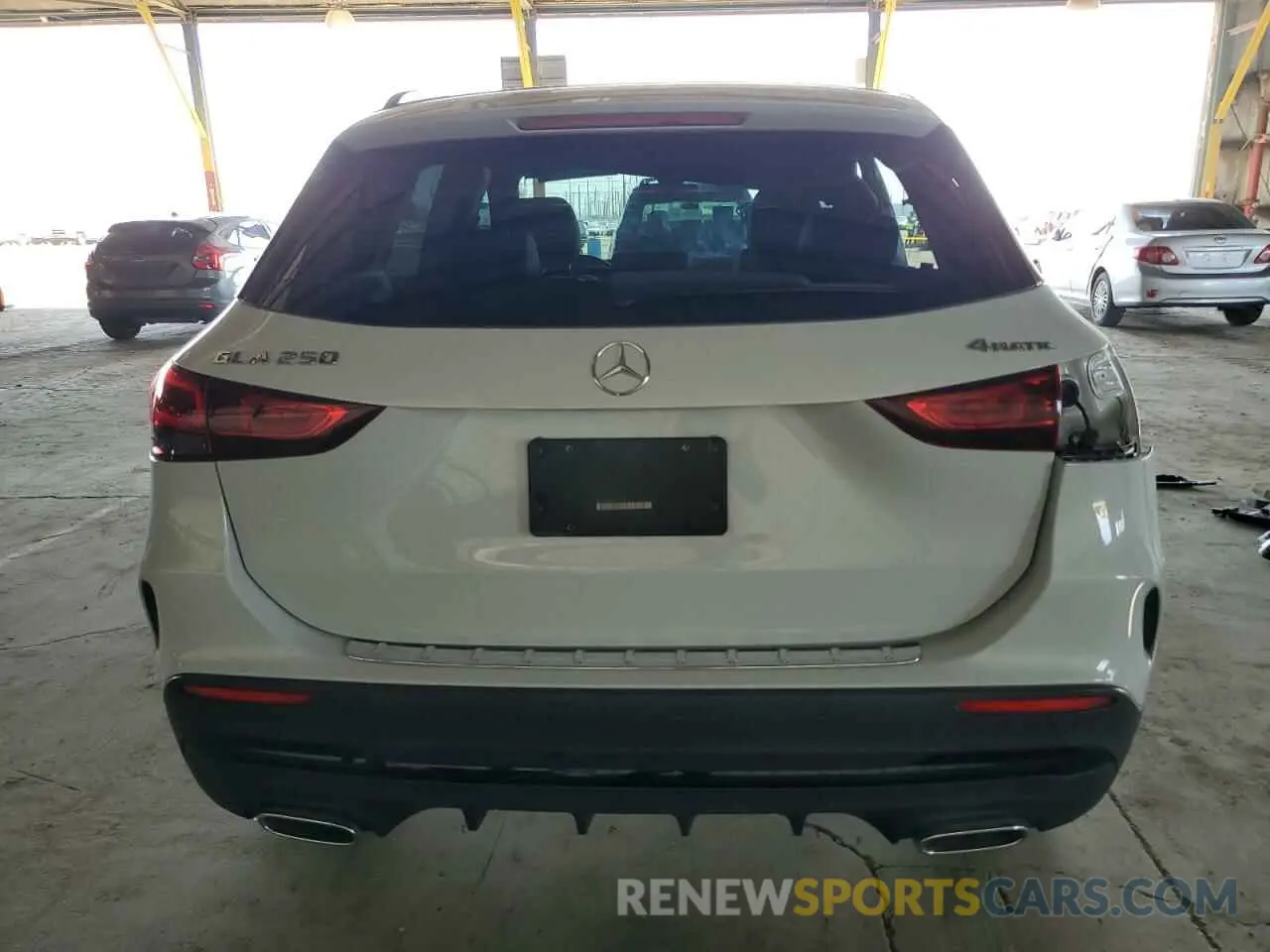6 Photograph of a damaged car W1N4N4HB2MJ241003 MERCEDES-BENZ GLA-CLASS 2021