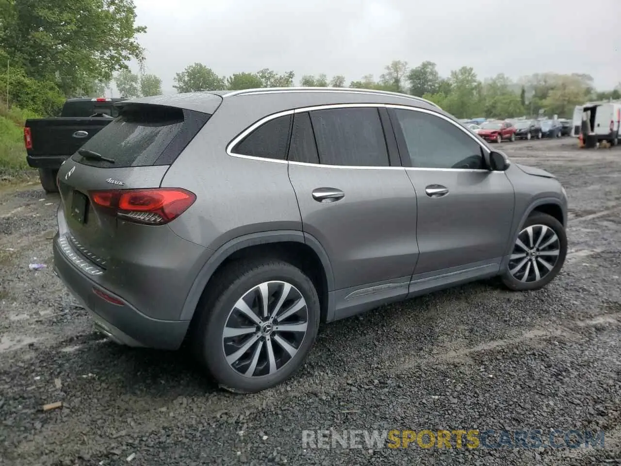 3 Photograph of a damaged car W1N4N4HB3MJ136969 MERCEDES-BENZ GLA-CLASS 2021