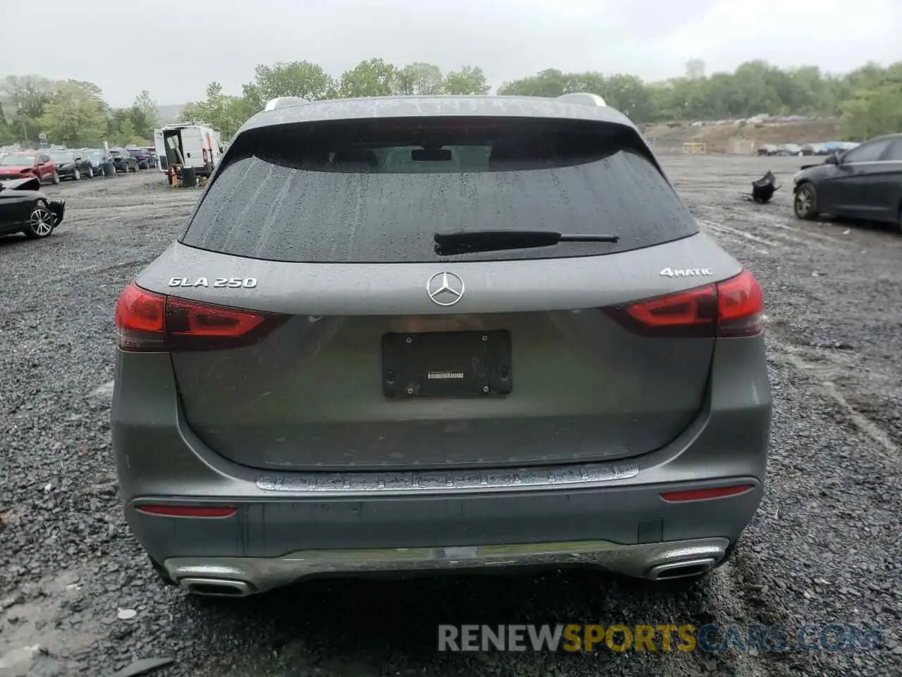 6 Photograph of a damaged car W1N4N4HB3MJ136969 MERCEDES-BENZ GLA-CLASS 2021