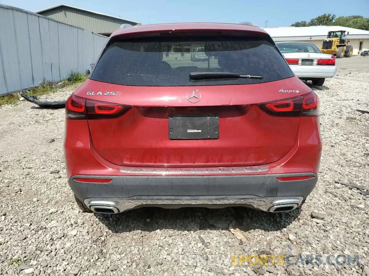 6 Фотография поврежденного автомобиля W1N4N4HB4MJ155966 MERCEDES-BENZ GLA-CLASS 2021