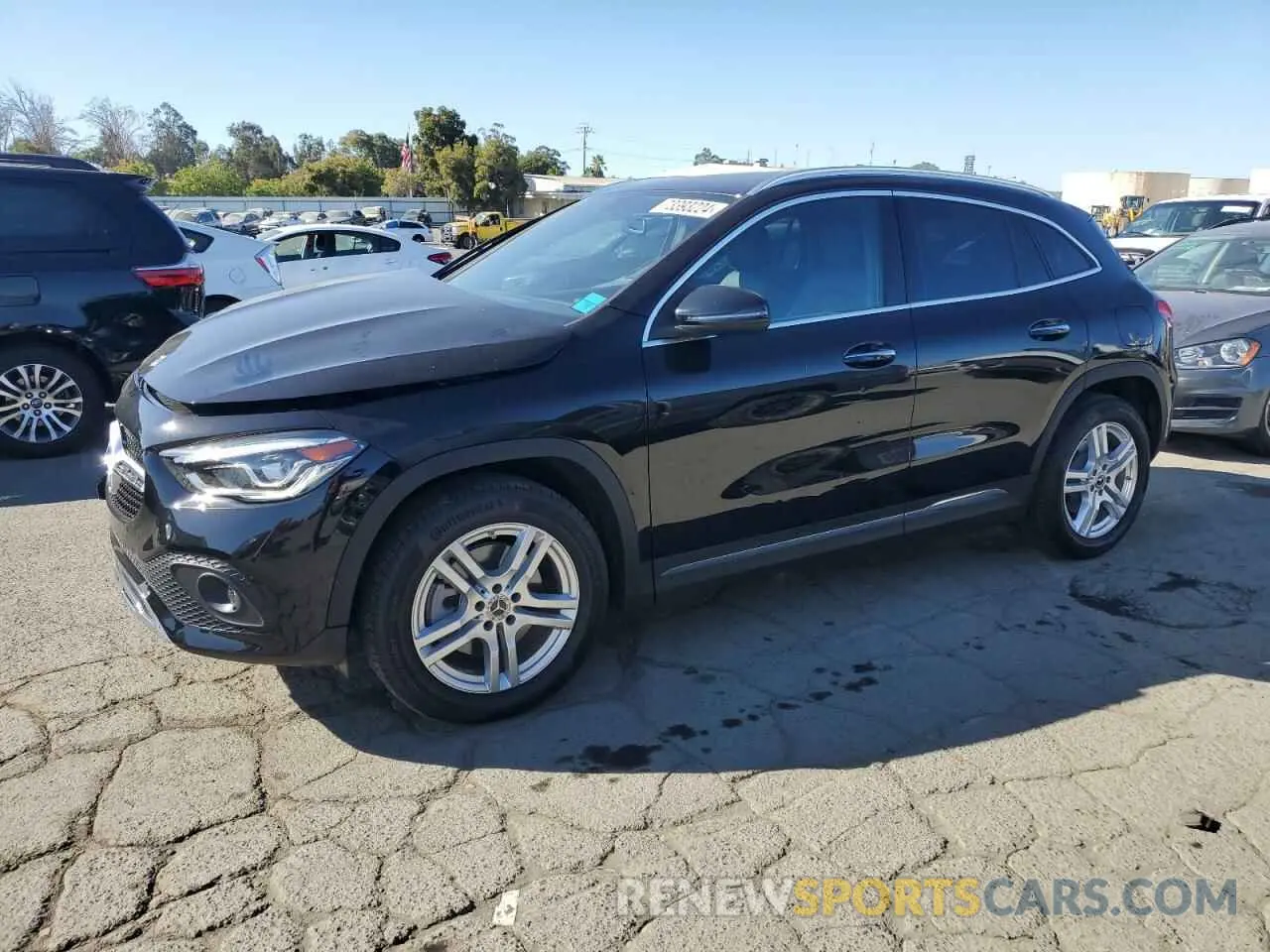 1 Photograph of a damaged car W1N4N4HB5MJ148038 MERCEDES-BENZ GLA-CLASS 2021