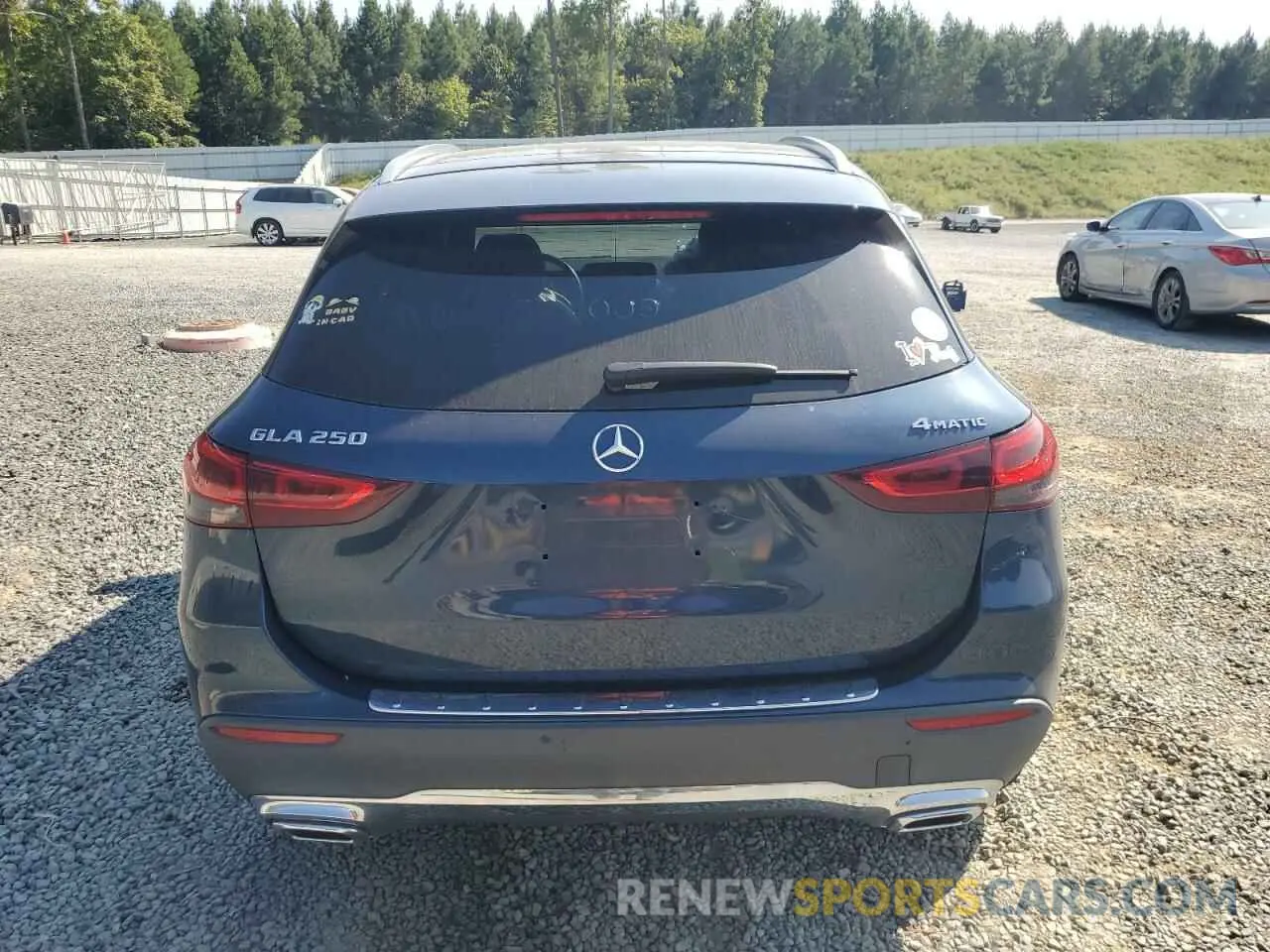 6 Photograph of a damaged car W1N4N4HB5MJ155958 MERCEDES-BENZ GLA-CLASS 2021