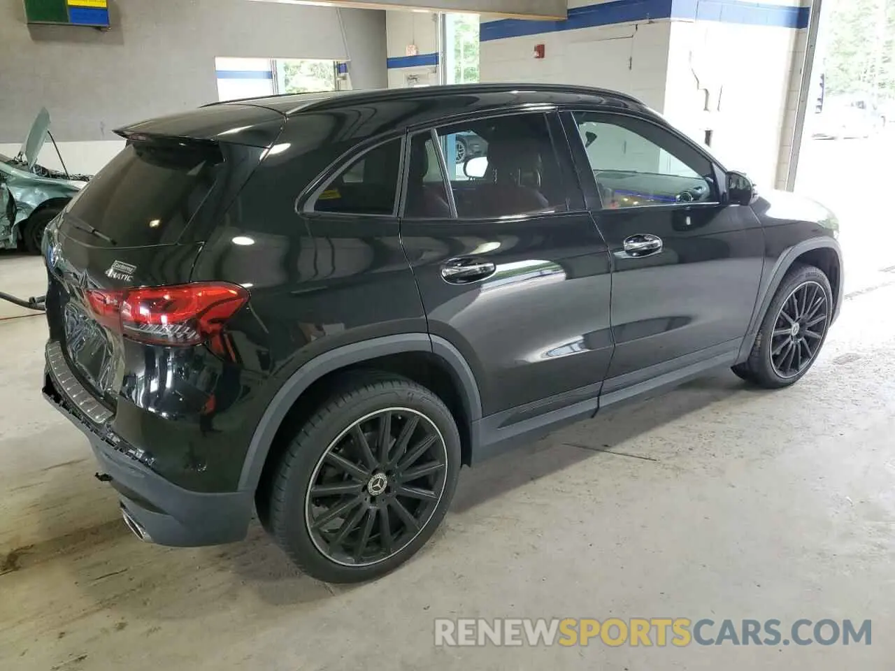 3 Photograph of a damaged car W1N4N4HB5MJ161128 MERCEDES-BENZ GLA-CLASS 2021