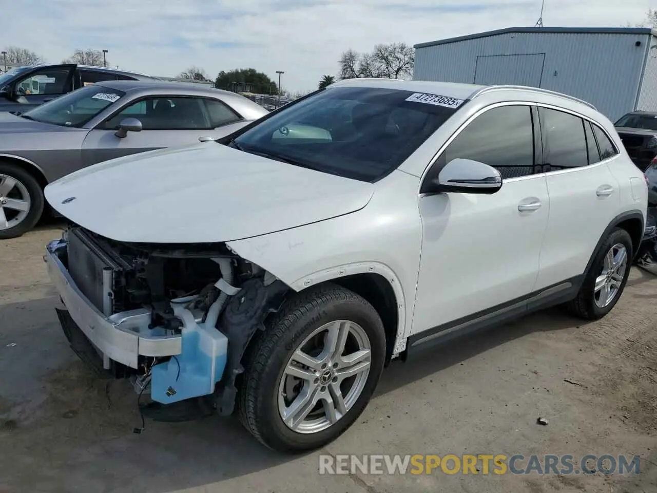 1 Photograph of a damaged car W1N4N4HB5MJ211347 MERCEDES-BENZ GLA-CLASS 2021
