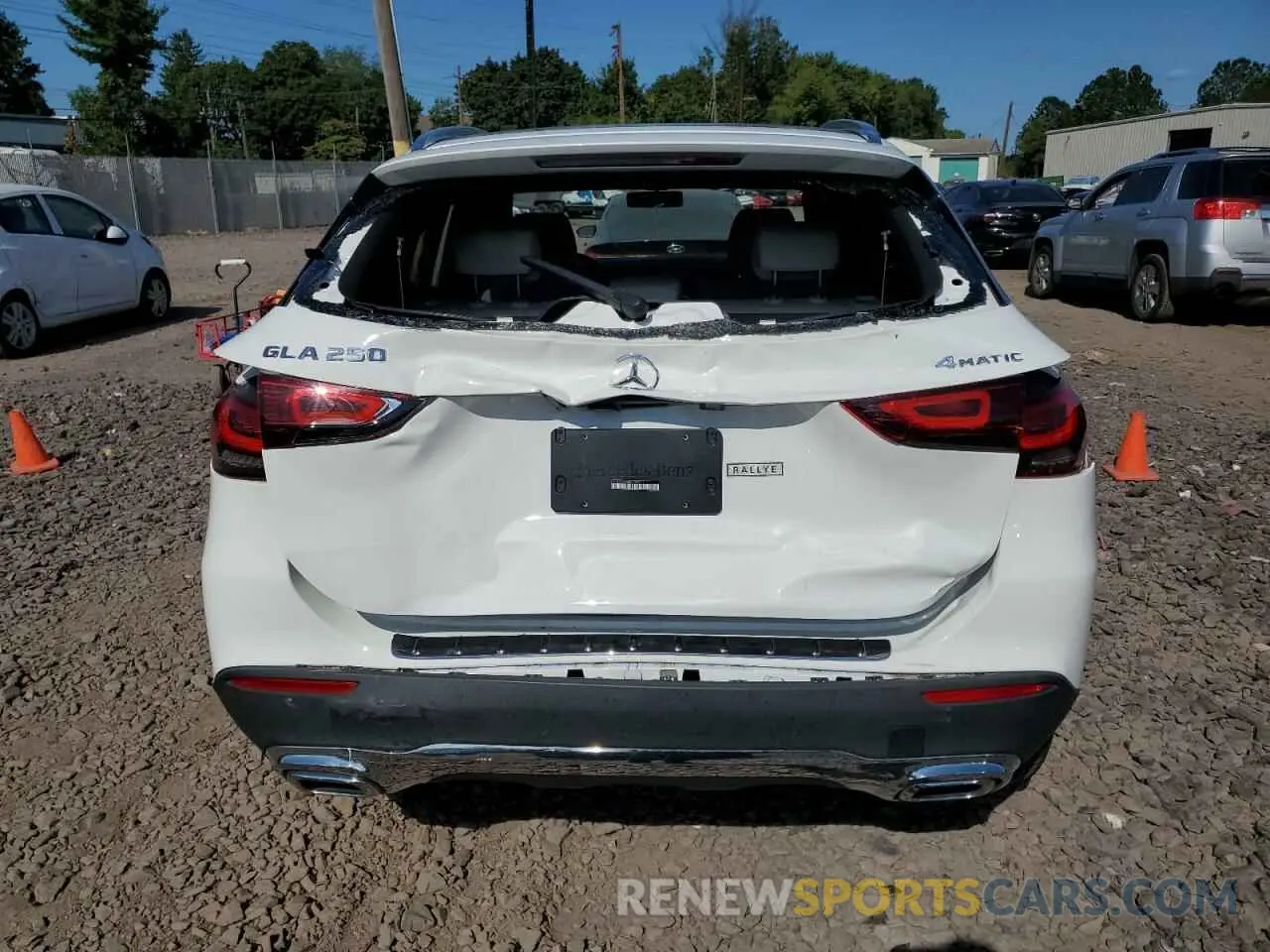 6 Photograph of a damaged car W1N4N4HB5MJ275811 MERCEDES-BENZ GLA-CLASS 2021
