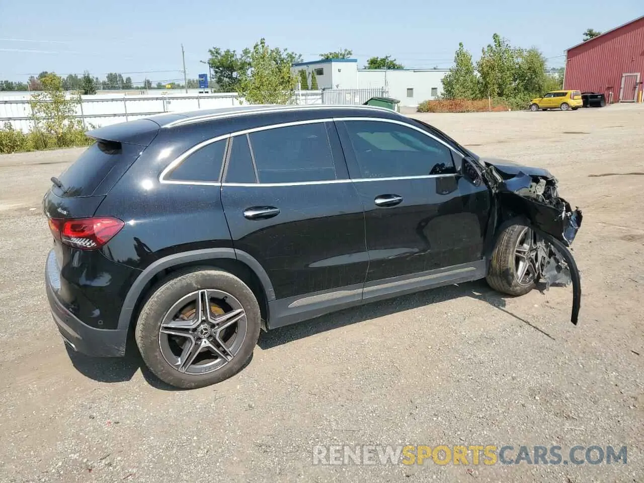 3 Photograph of a damaged car W1N4N4HB5MJ310198 MERCEDES-BENZ GLA-CLASS 2021