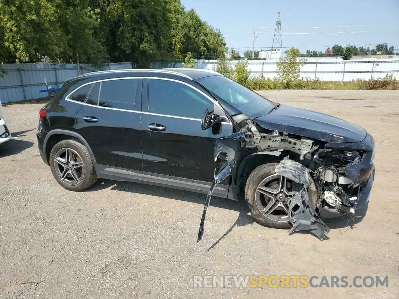 4 Photograph of a damaged car W1N4N4HB5MJ310198 MERCEDES-BENZ GLA-CLASS 2021
