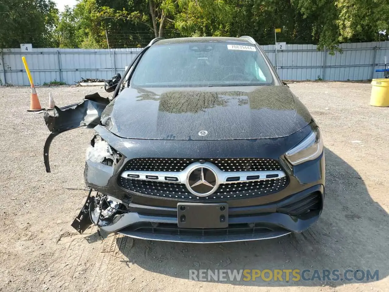 5 Photograph of a damaged car W1N4N4HB5MJ310198 MERCEDES-BENZ GLA-CLASS 2021