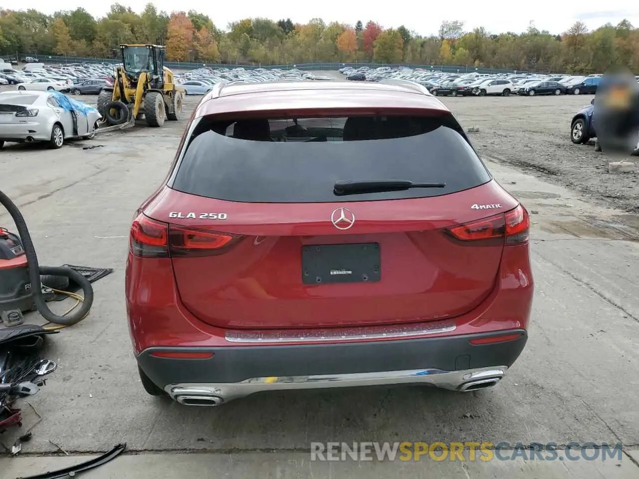 6 Photograph of a damaged car W1N4N4HB6MJ176723 MERCEDES-BENZ GLA-CLASS 2021