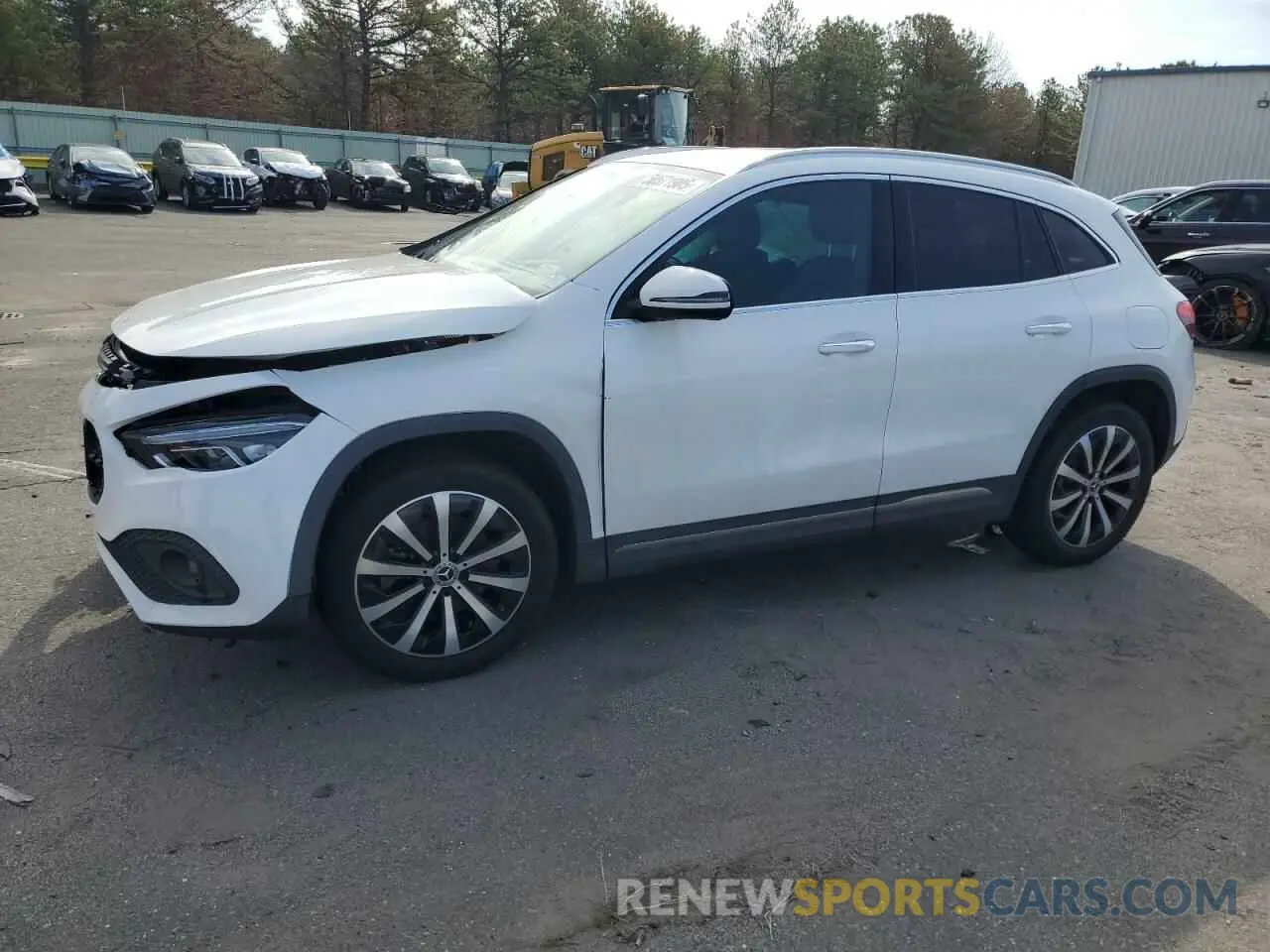 1 Photograph of a damaged car W1N4N4HB6MJ245474 MERCEDES-BENZ GLA-CLASS 2021