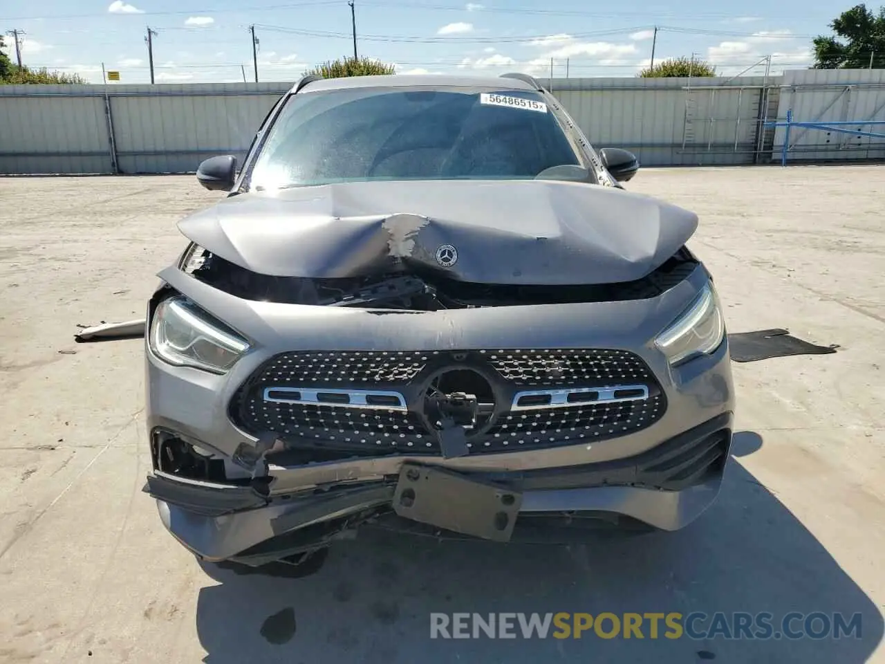 5 Photograph of a damaged car W1N4N4HB7MJ204562 MERCEDES-BENZ GLA-CLASS 2021
