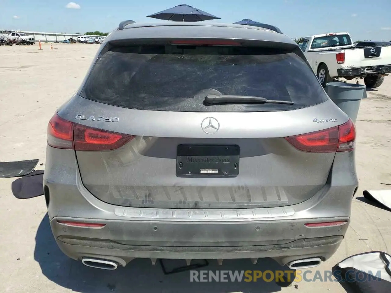6 Photograph of a damaged car W1N4N4HB7MJ204562 MERCEDES-BENZ GLA-CLASS 2021