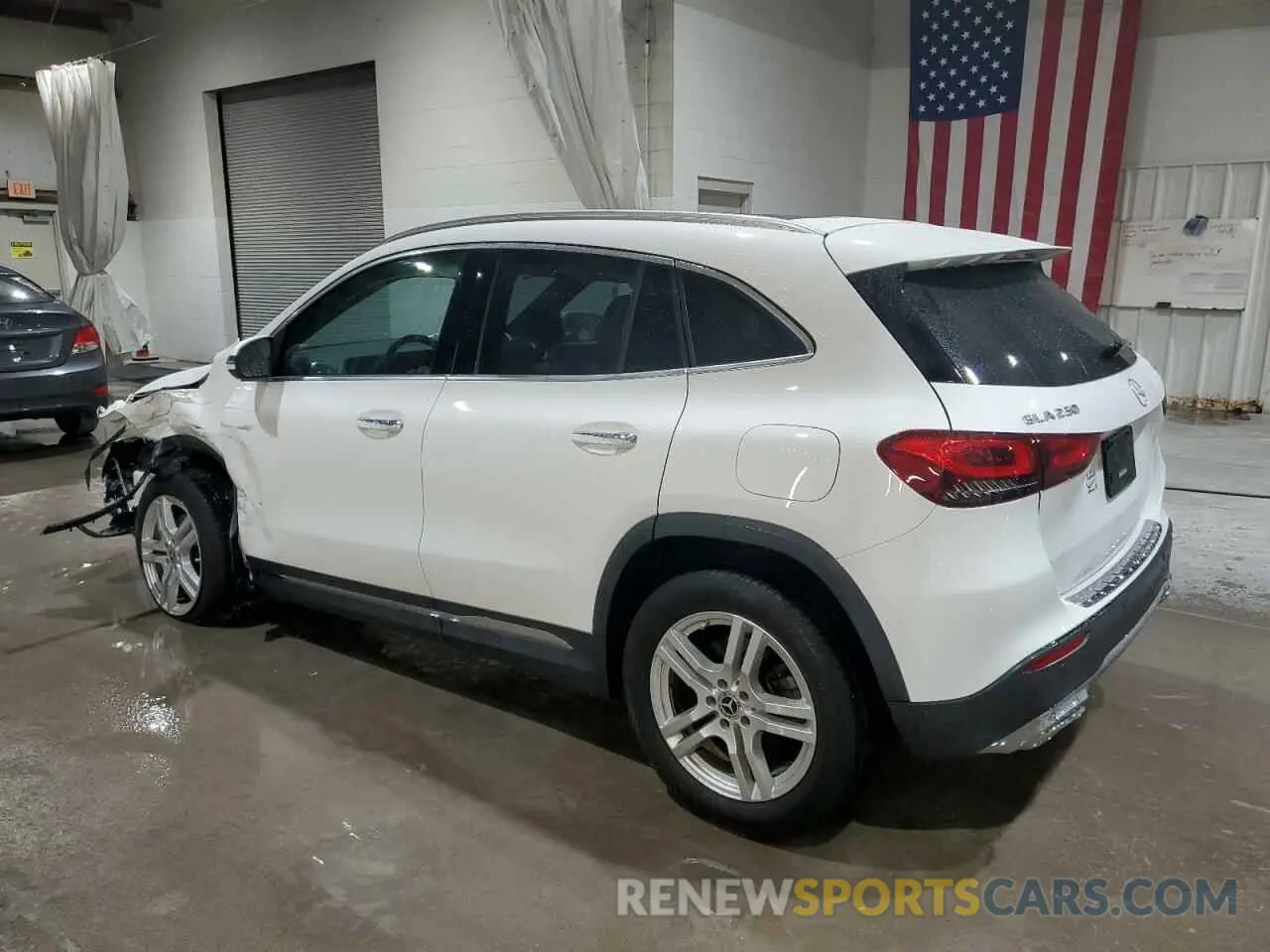 2 Photograph of a damaged car W1N4N4HB9MJ272975 MERCEDES-BENZ GLA-CLASS 2021