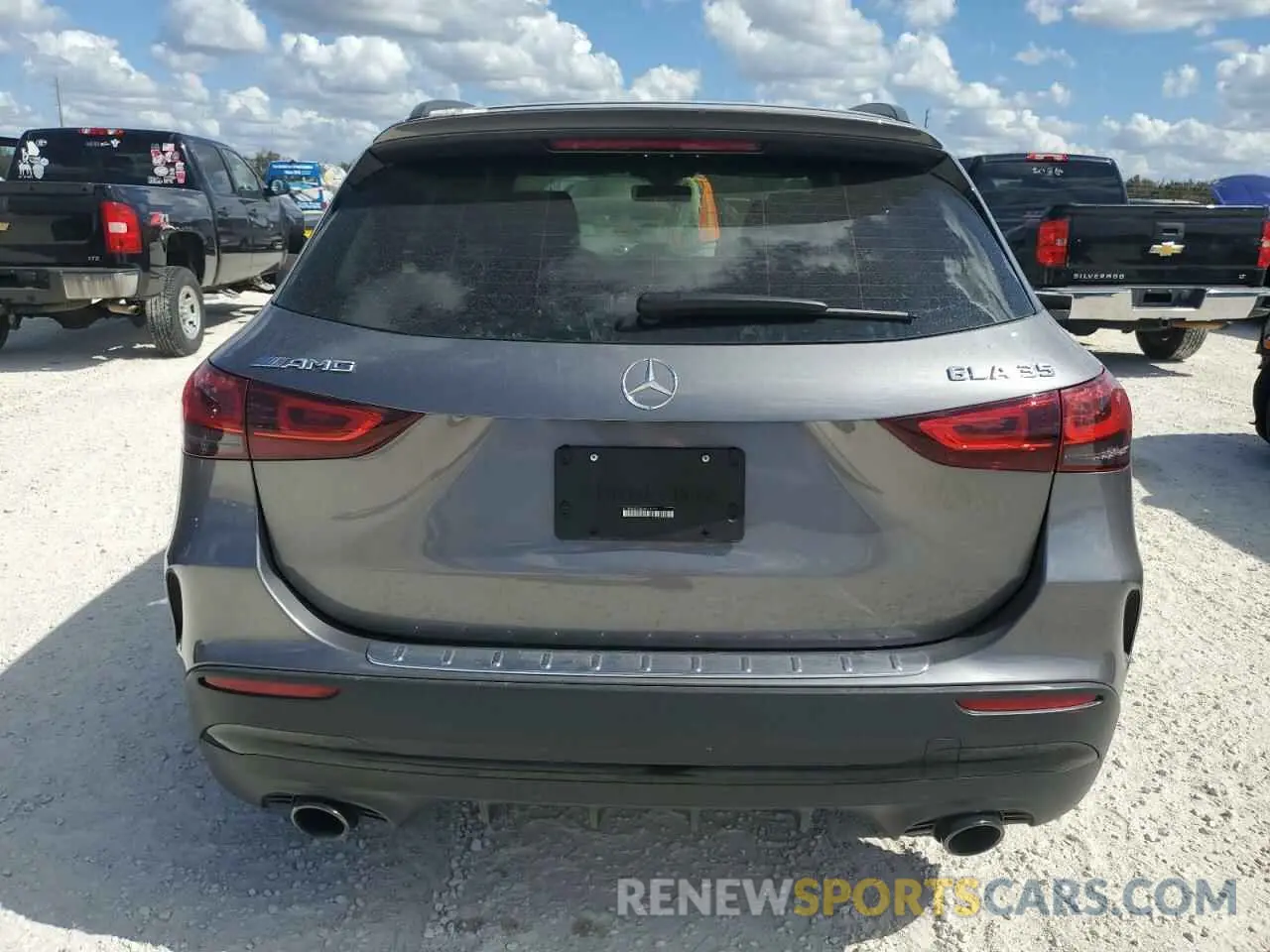 6 Photograph of a damaged car W1N4N5BB8MJ223829 MERCEDES-BENZ GLA-CLASS 2021