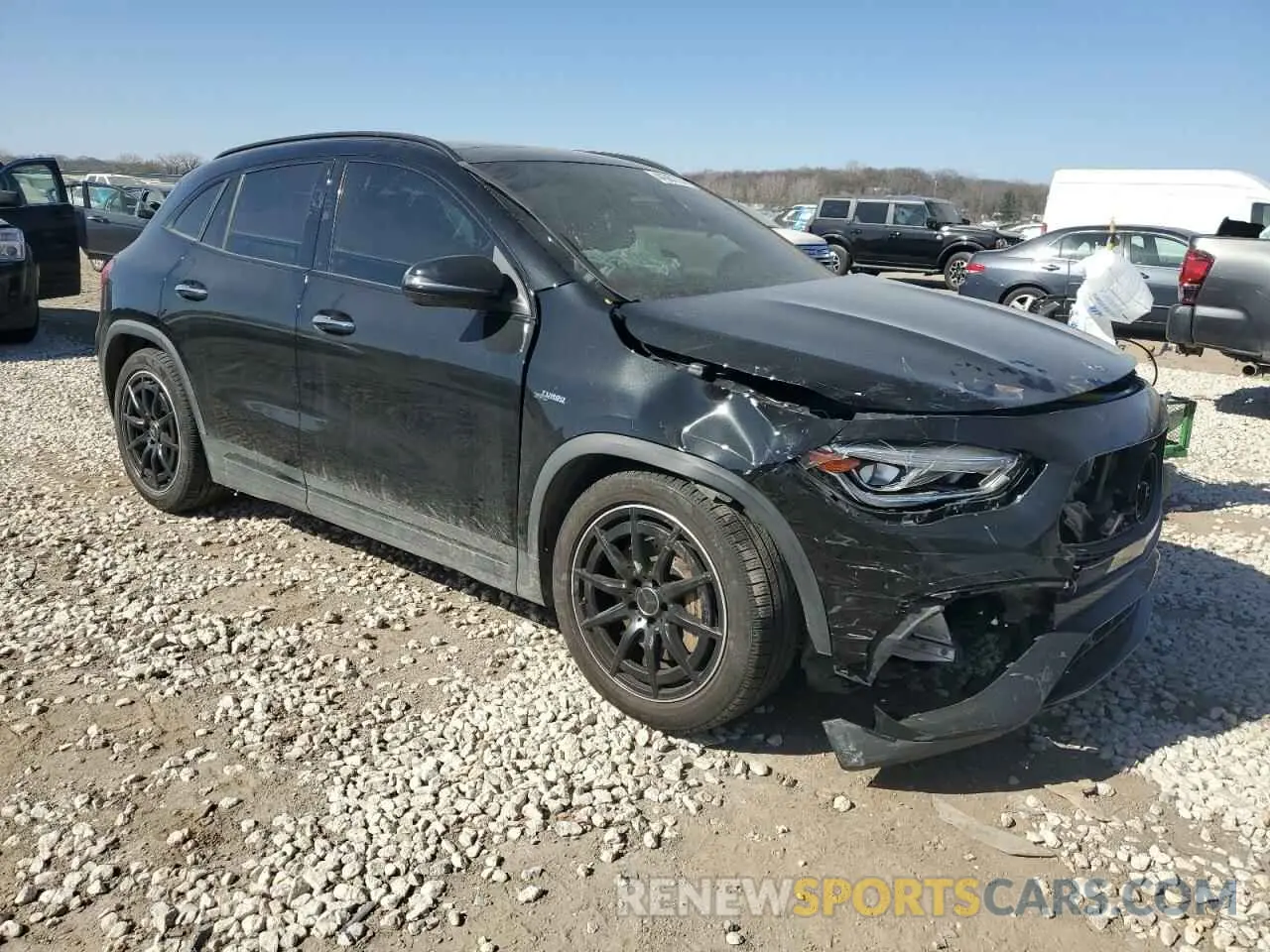 4 Photograph of a damaged car W1N4N5BB9MJ164189 MERCEDES-BENZ GLA-CLASS 2021