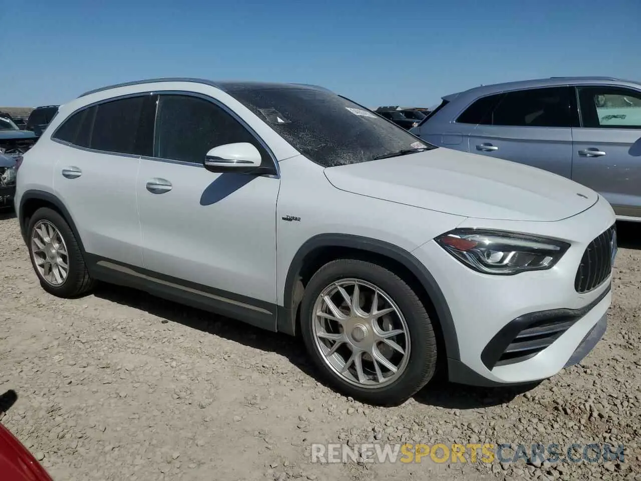 4 Фотография поврежденного автомобиля W1N4N5DB8MJ222158 MERCEDES-BENZ GLA-CLASS 2021