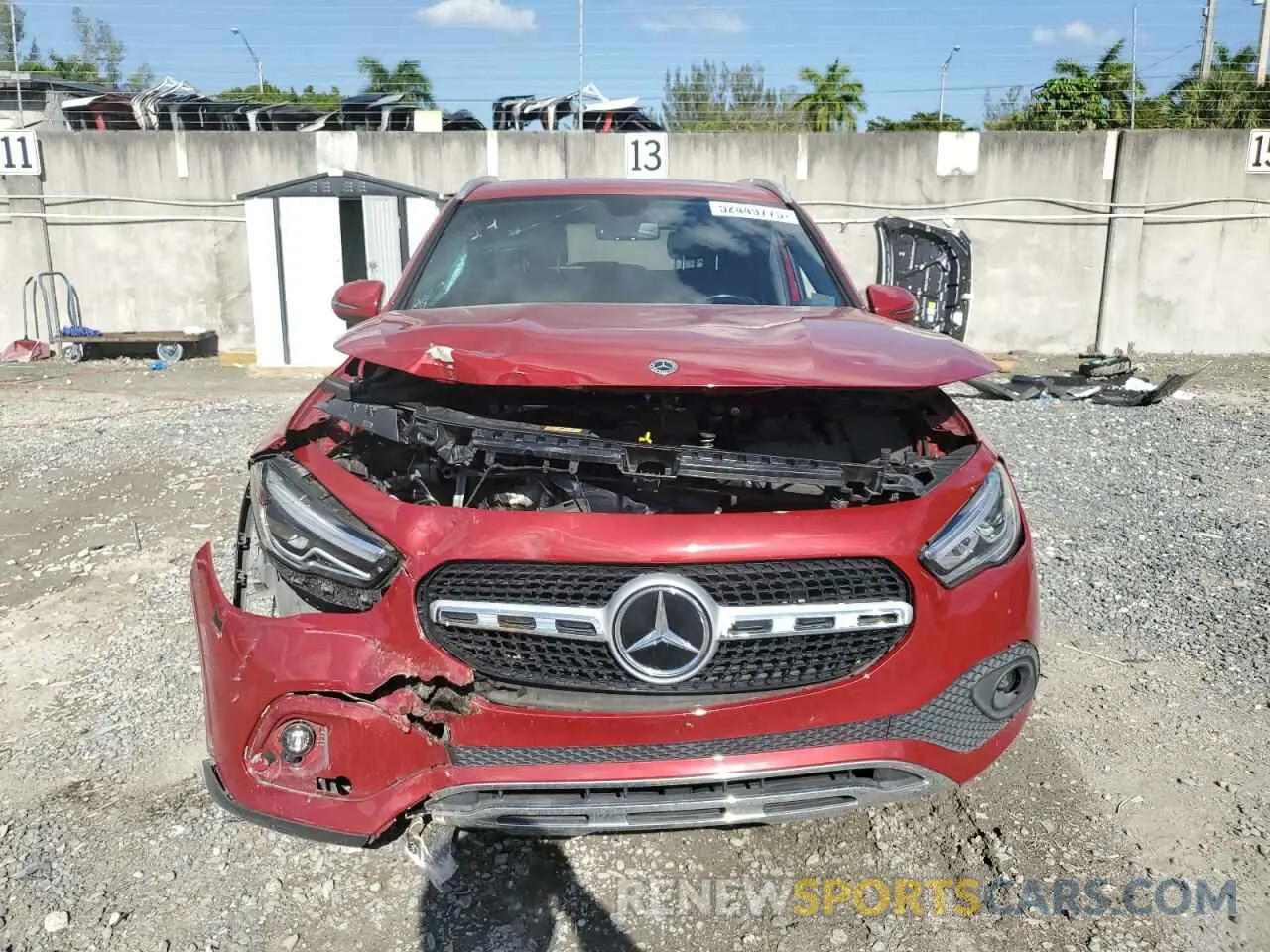 5 Photograph of a damaged car W1N4N4GB2NJ399828 MERCEDES-BENZ GLA-CLASS 2022