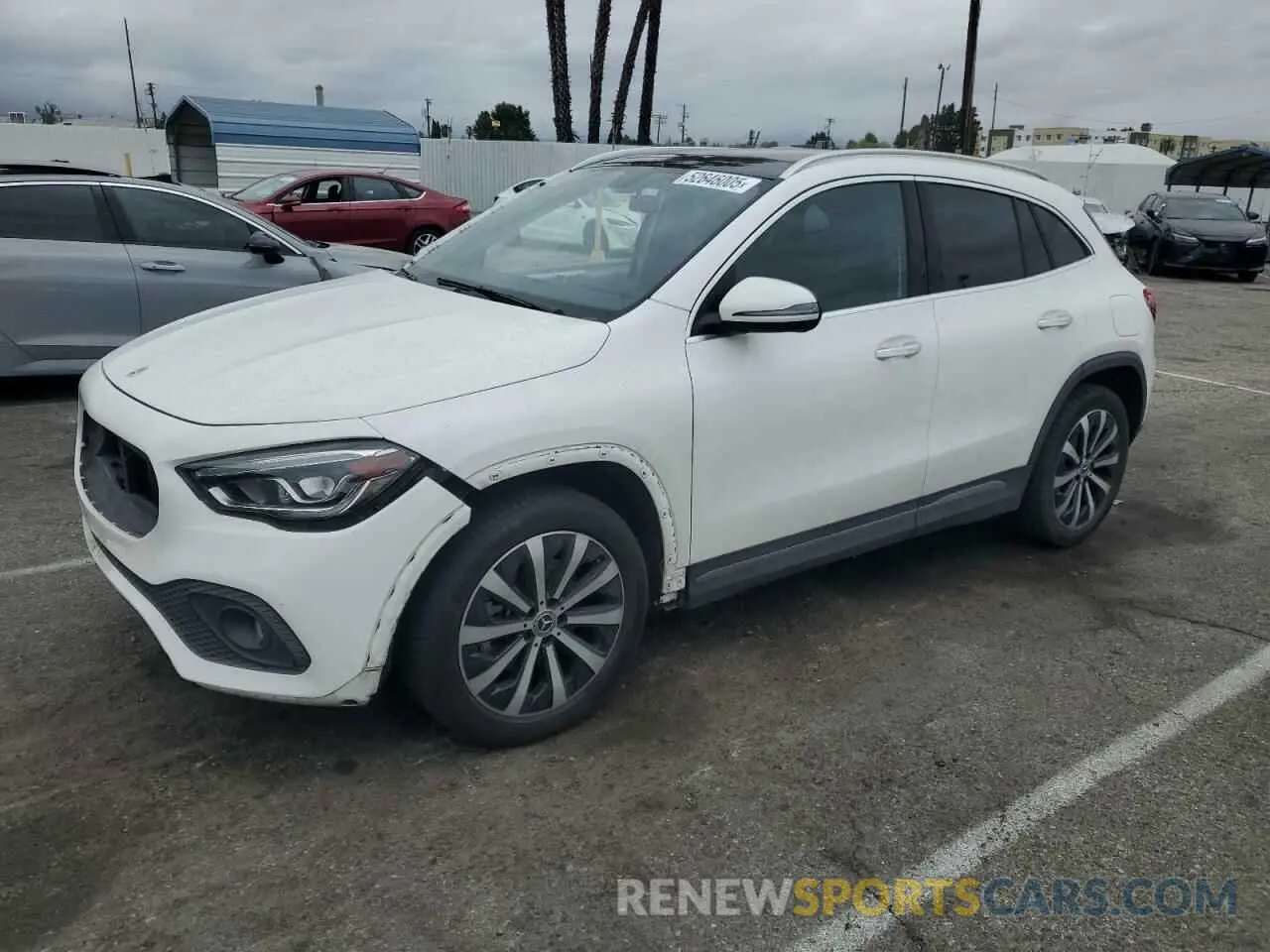 1 Photograph of a damaged car W1N4N4GB3NJ413669 MERCEDES-BENZ GLA-CLASS 2022