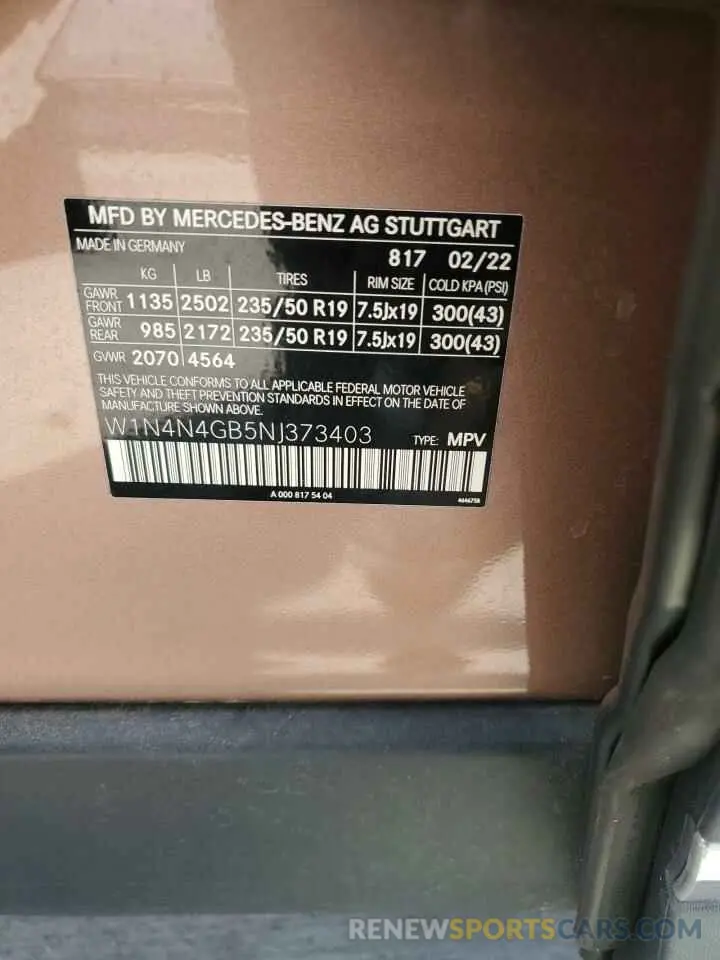 14 Фотография поврежденного автомобиля W1N4N4GB5NJ373403 MERCEDES-BENZ GLA-CLASS 2022