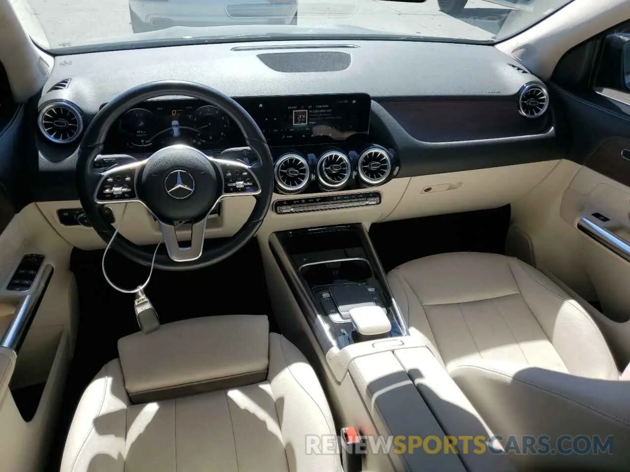 8 Фотография поврежденного автомобиля W1N4N4HB0NJ400893 MERCEDES-BENZ GLA-CLASS 2022